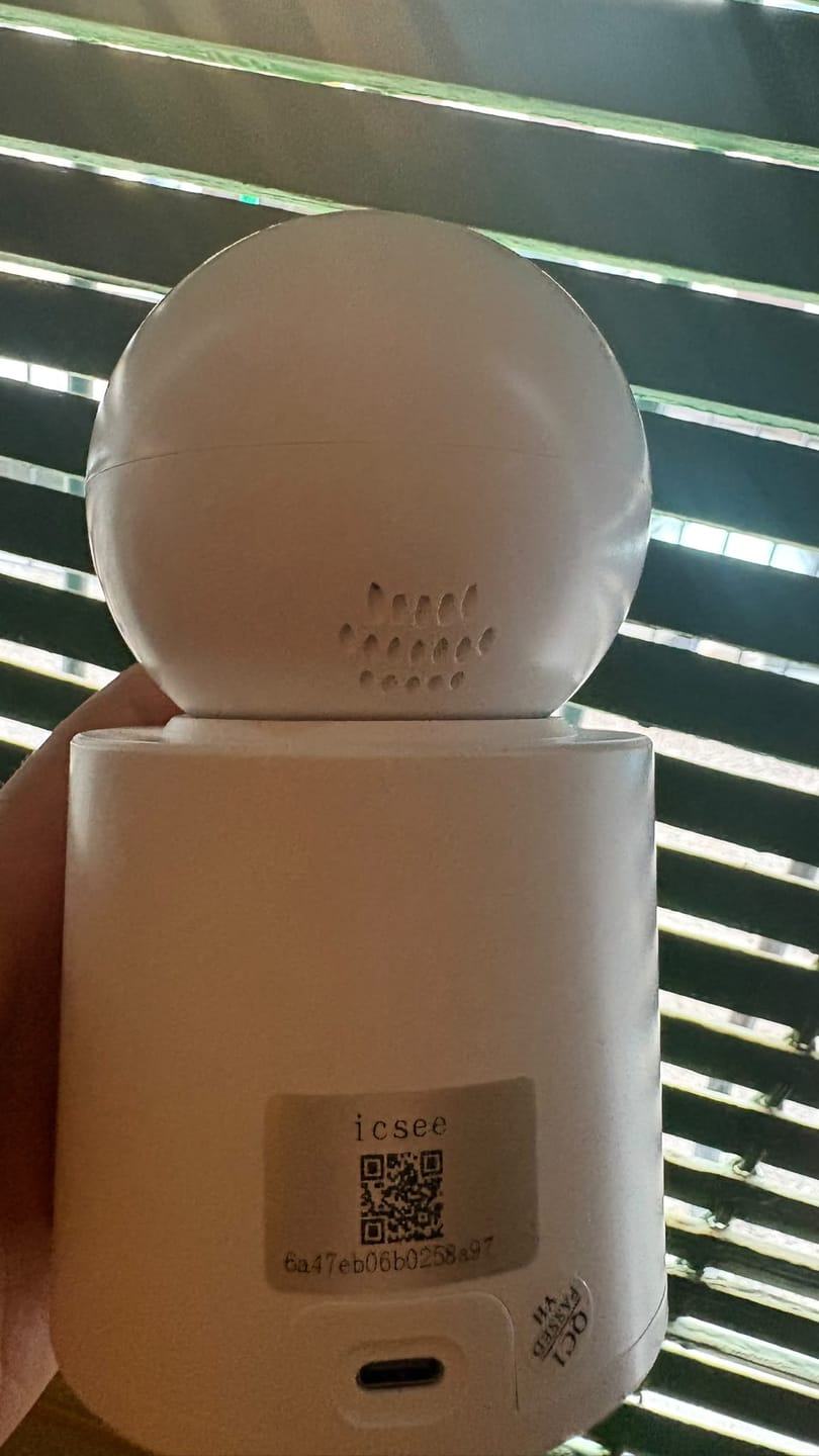 Customer photo review of Cámara WiFi SeenCam™ 1080P Full HD - Interior/Exterior