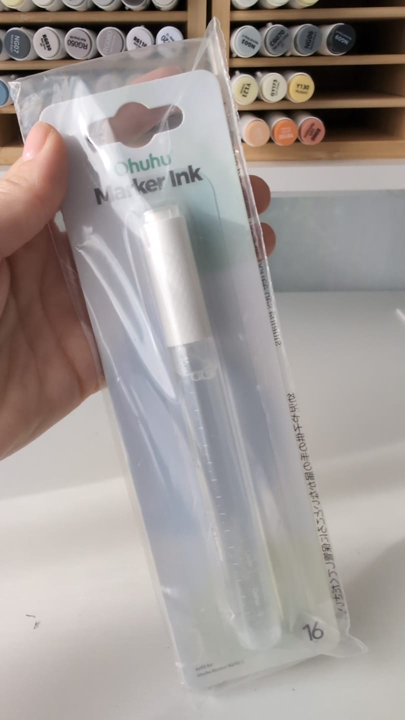 Customer photo review of Ohuhu Marker Ink 0 Refill for Alcohol marker