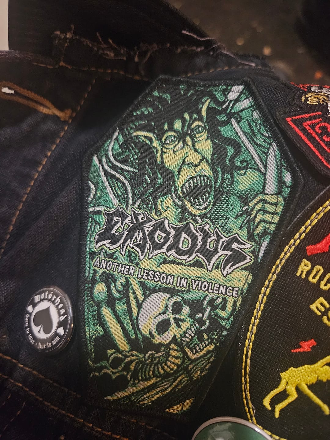 Customer photo review of Exodus - Another Lesson in Violence