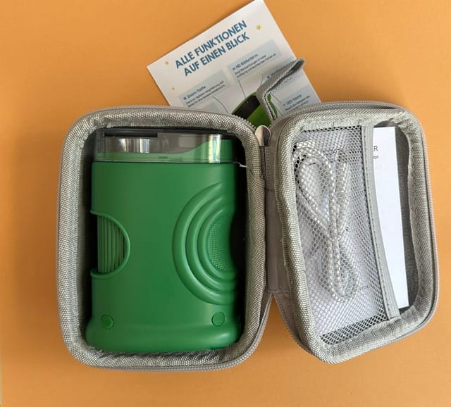 Customer photo review of Premiumtasche für Mikroskop