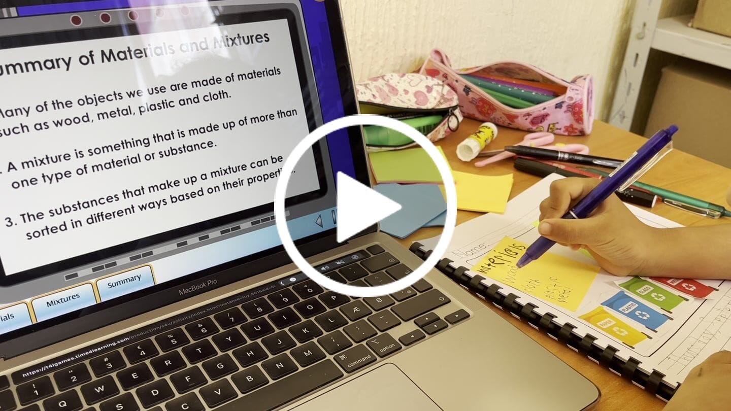 Customer video review of First Grade Curriculum