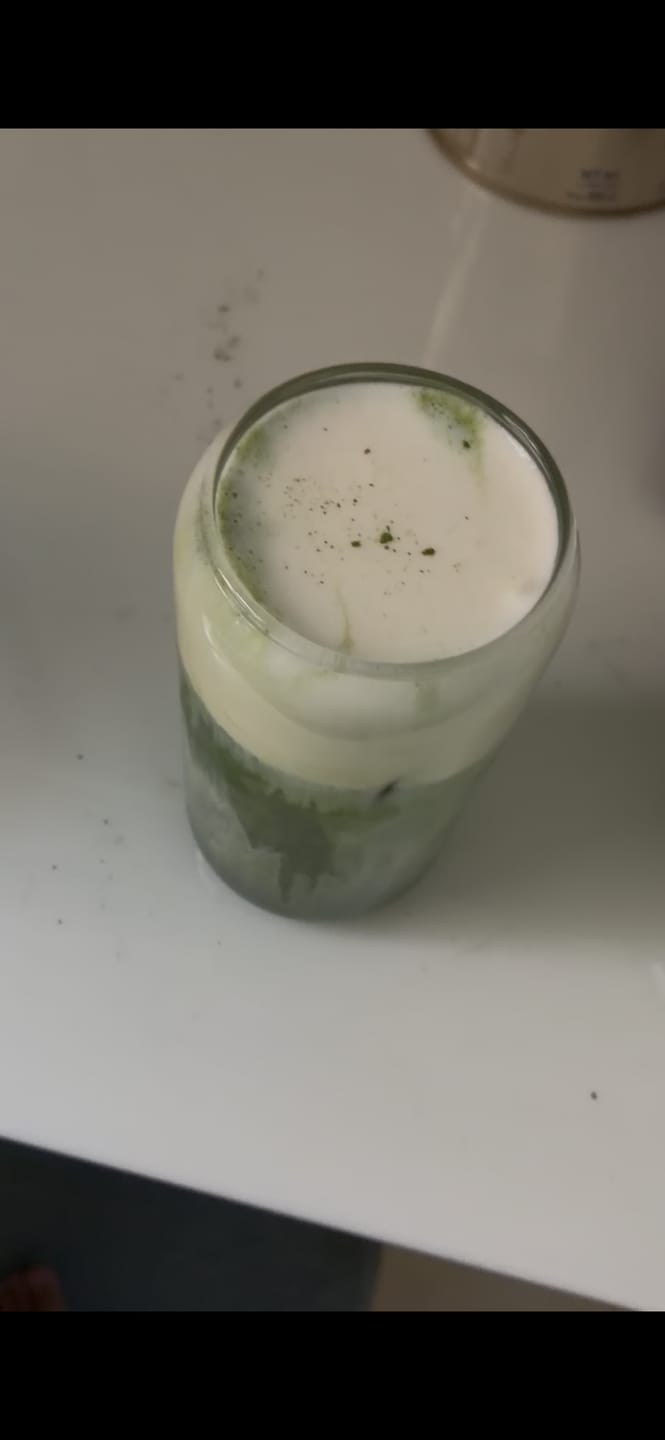 Customer photo review of 04 OMI - Premium Barista Matcha