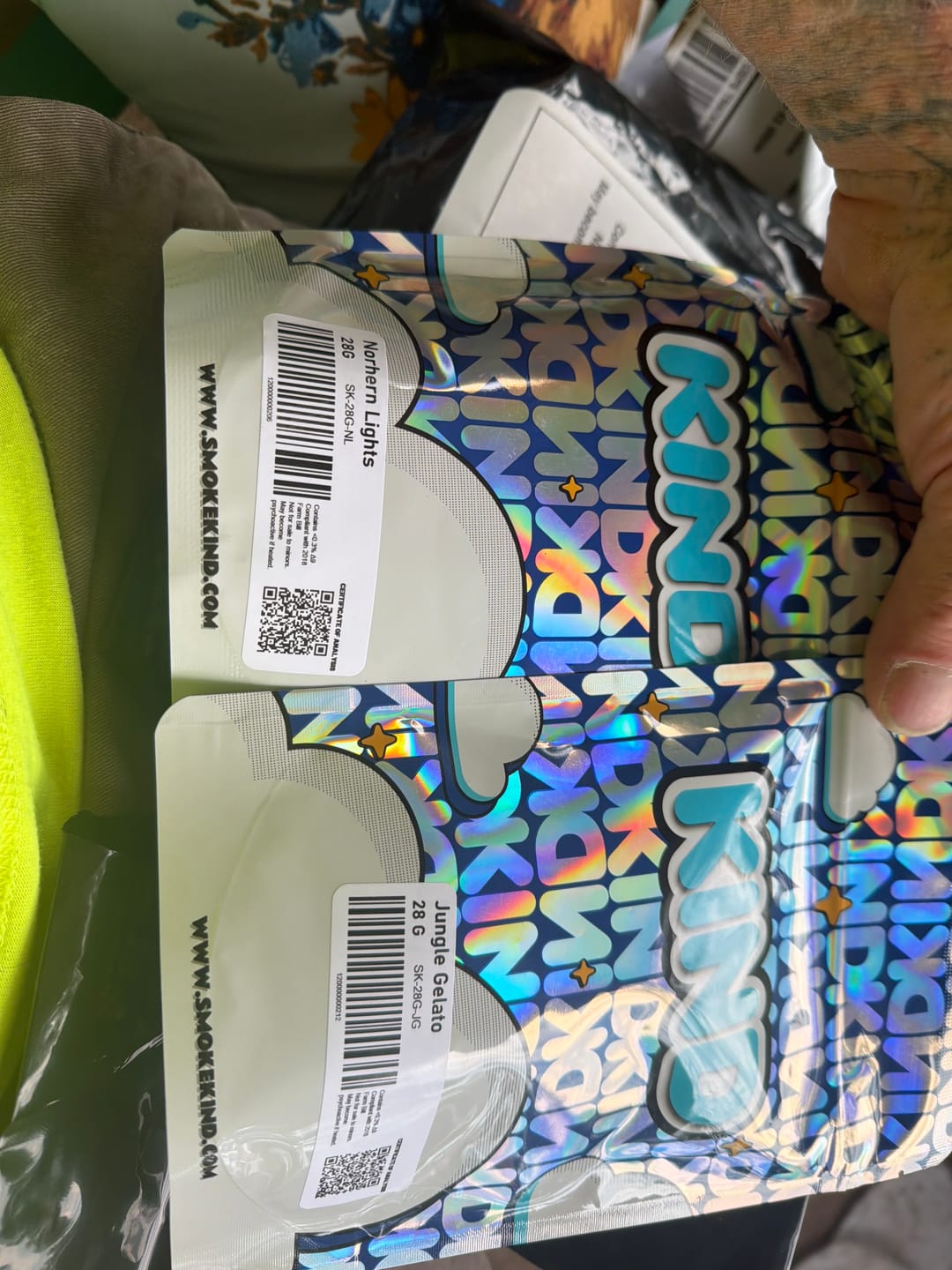 Customer photo review of Jungle Gelato - 28 Grams - Indica