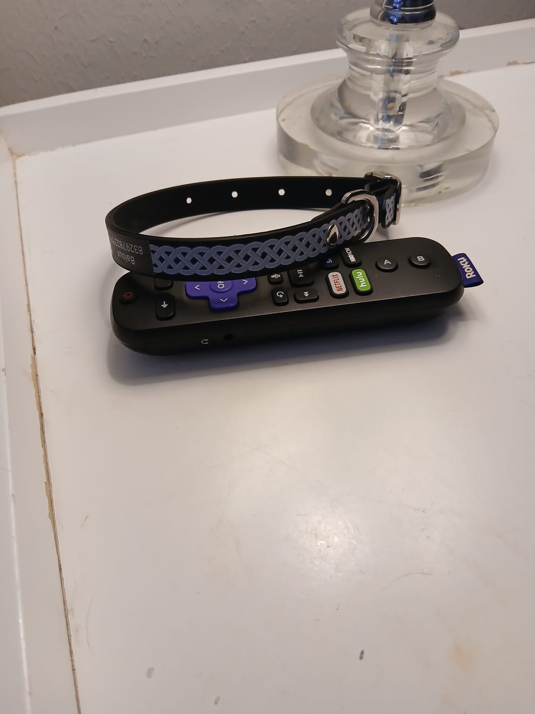 Customer photo review of Celtic Knot Dog Collar