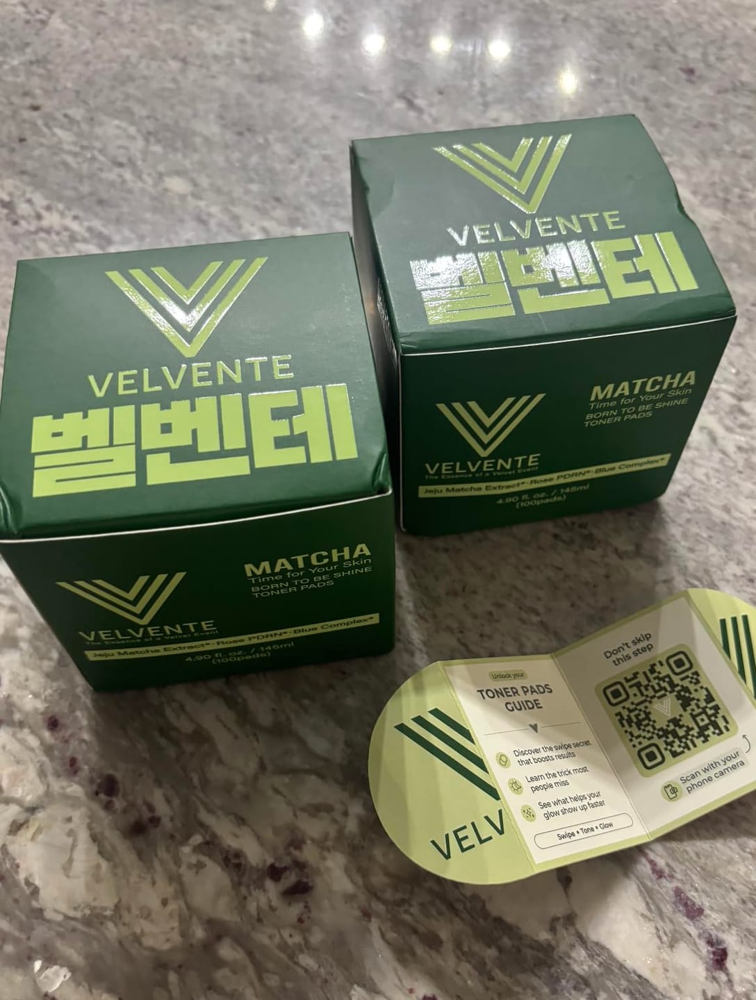 Customer photo review of Toner Pads