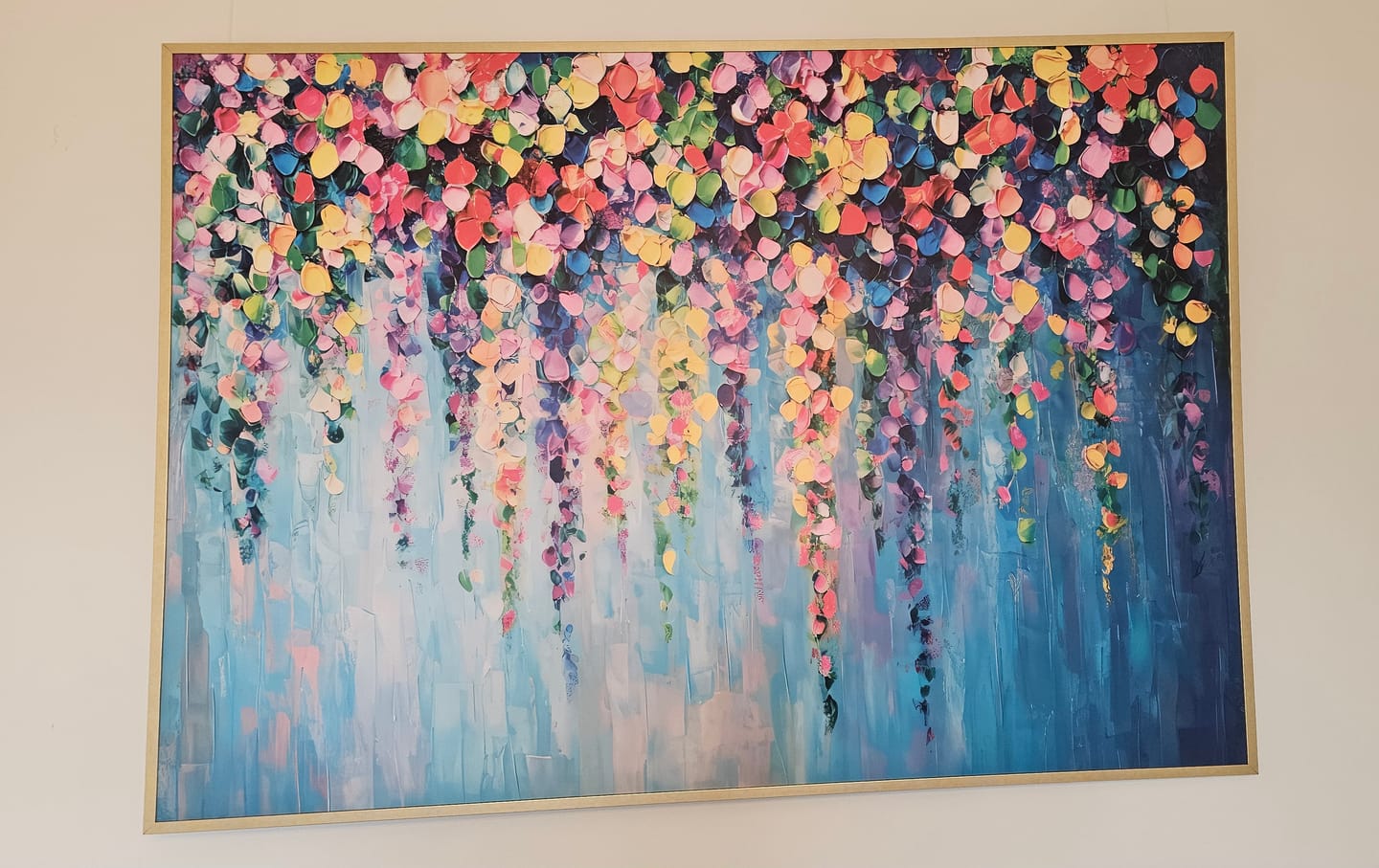 Customer photo review of Fiori in Cascata Rossi
