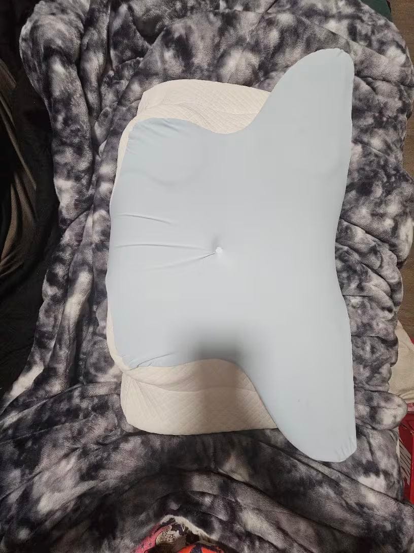 Customer photo review of Zavesleep - Contour Relief Pillow