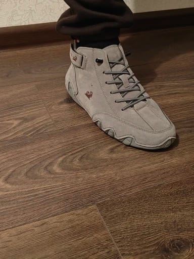 Customer photo review of BevelRidge™ Genuine Leather Comfort Boots