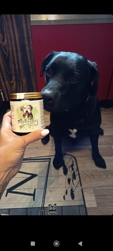 Customer photo review of PeppiPaste - Darmpower | Natürliche Darmpflege für Hunde | 220g