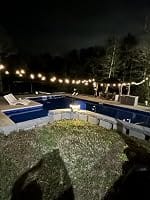 Customer photo review of RIRZ COVE | Modern Solar Outdoor Floor Lamp