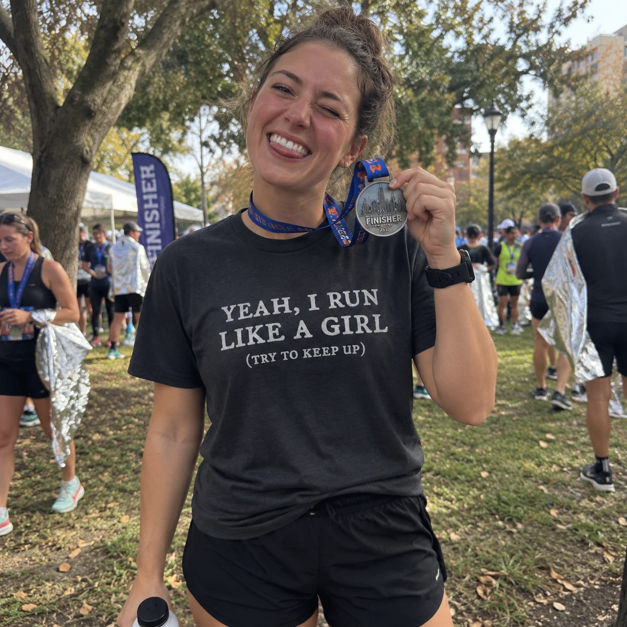Customer photo review of Run Like a Girl