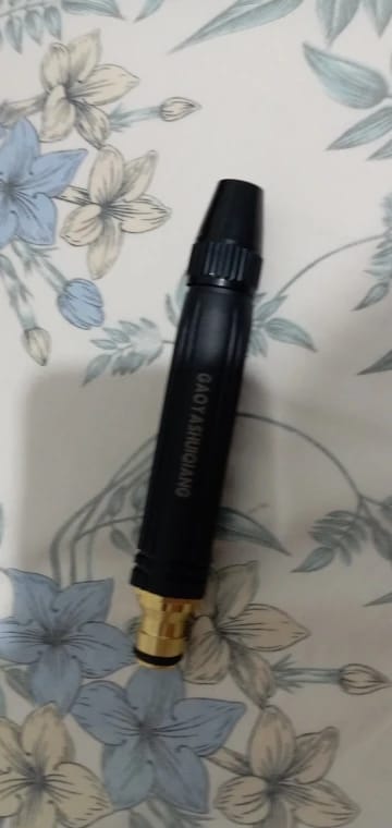 Customer photo review of Boquilla Para Manguera Ajustable | Limpieza y Riego
