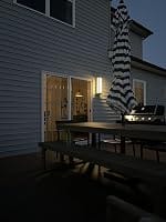 Customer photo review of RIRZ LOUVER | Modern Wired Outdoor Wall Light