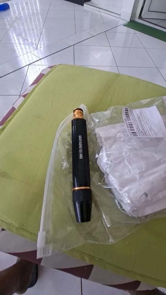 Customer photo review of Boquilla Para Manguera Ajustable | Limpieza y Riego