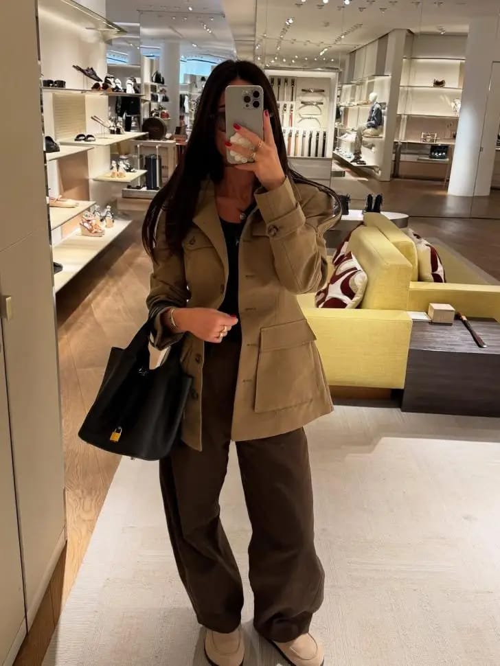 Customer photo review of Emilia Tailored Stand Collar Jacket