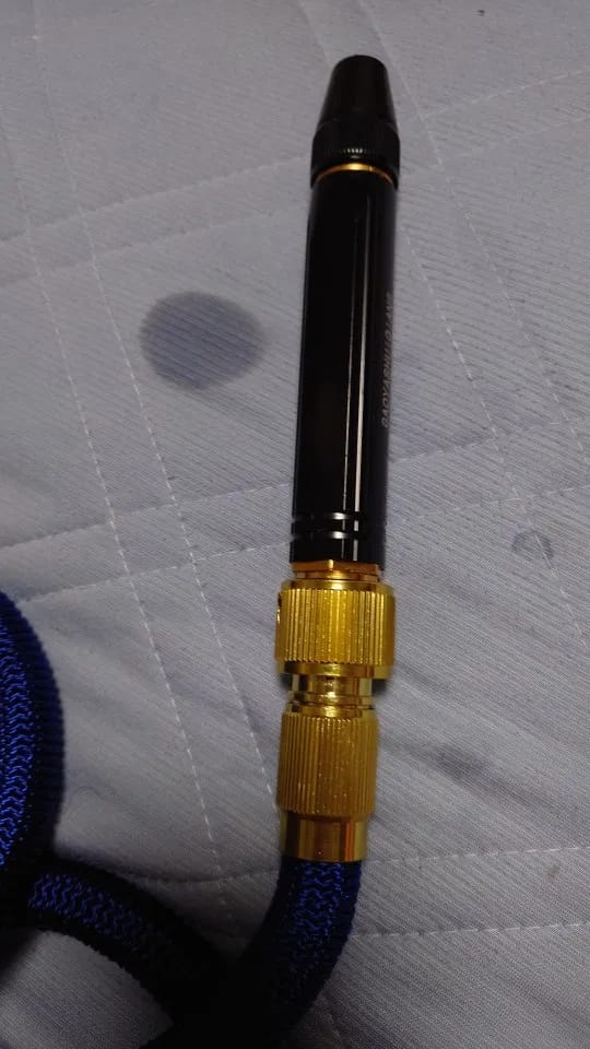 Customer photo review of Boquilla Para Manguera Ajustable | Limpieza y Riego