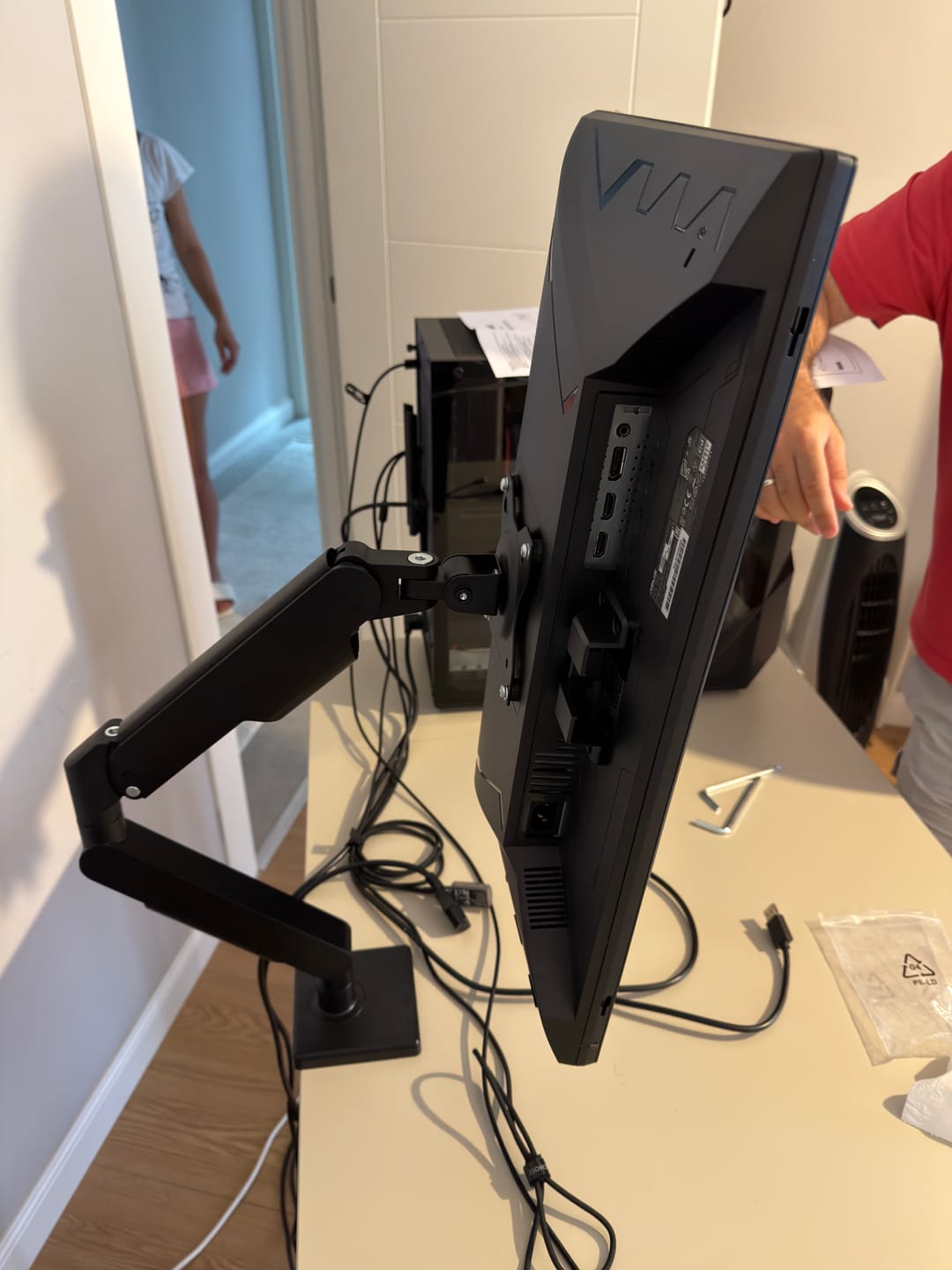 Customer photo review of Spyne Axis-1 Monitör Kolu