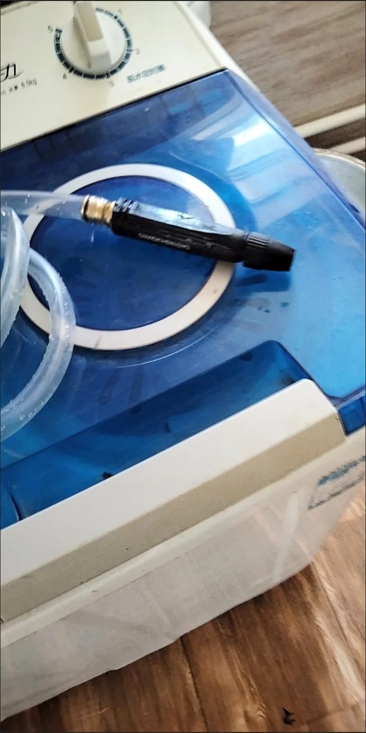 Customer photo review of Boquilla Para Manguera Ajustable | Limpieza y Riego