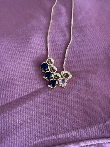 Customer photo review of Collar Personalizado de Hijos | Momlyra