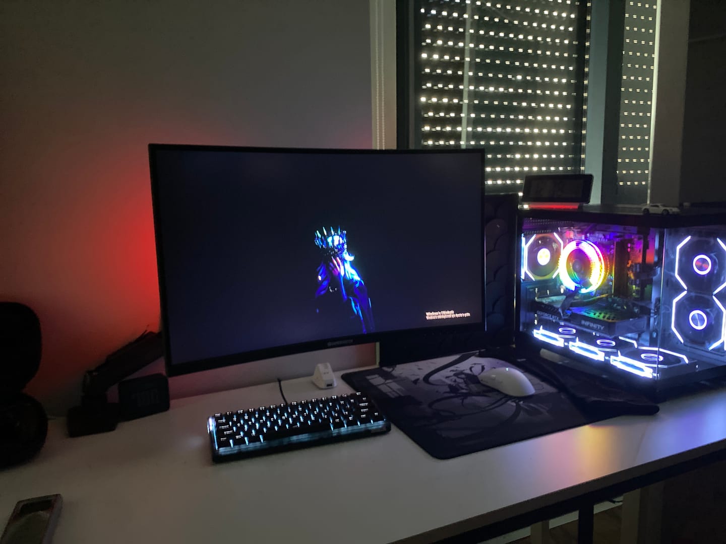 Customer photo review of Wraith Ace Series [Ravenfall] Limited Edition Poron Mousepad