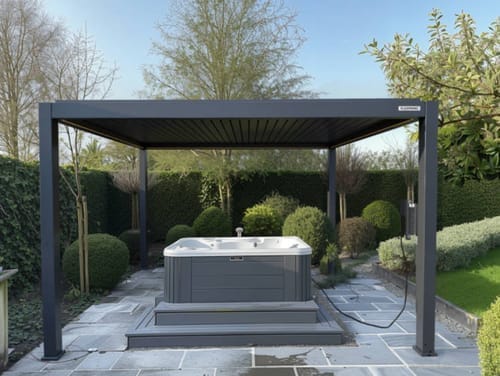 Customer photo review of FlexPatio POWER+ PRO Gen 2 Motorized Pergola