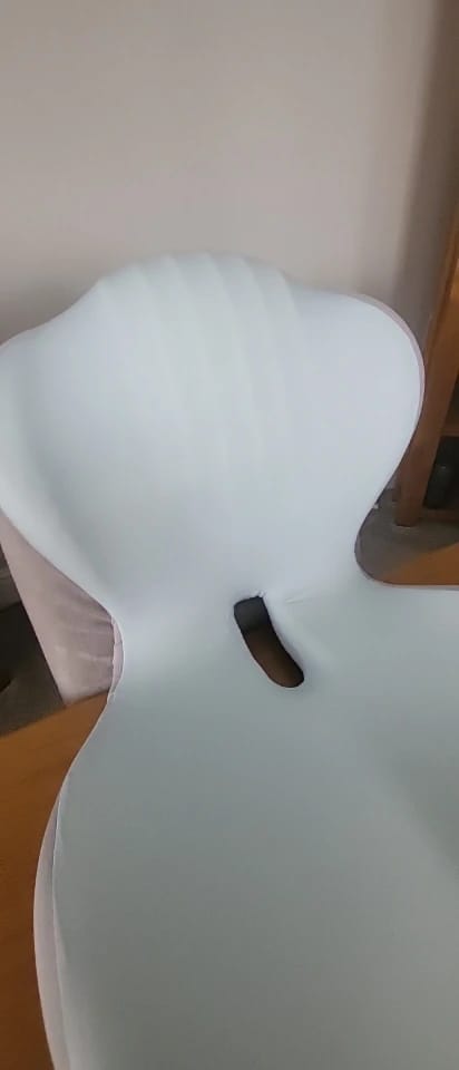 Customer photo review of Ergonomic Lumbar & Coccyx Support Seat Cushion – Memory Foam