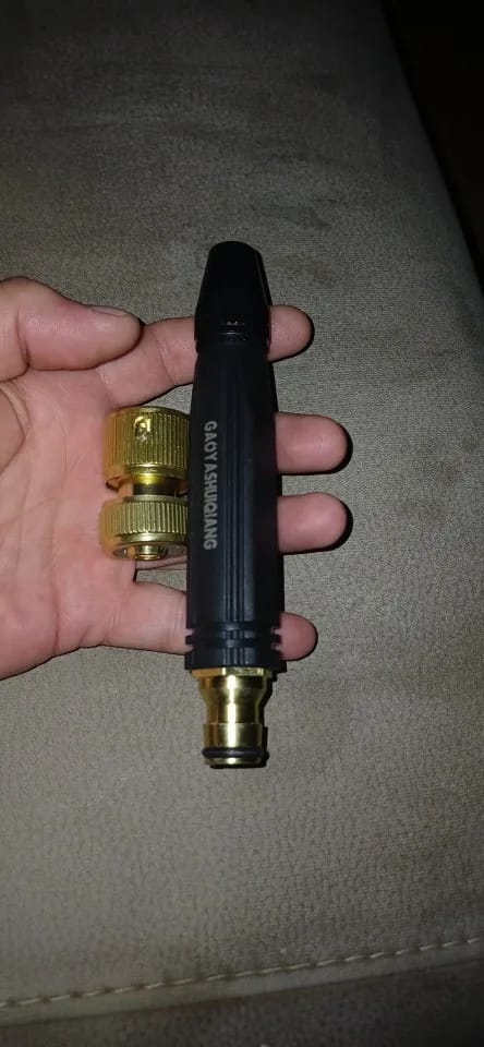 Customer photo review of Boquilla Para Manguera Ajustable | Limpieza y Riego