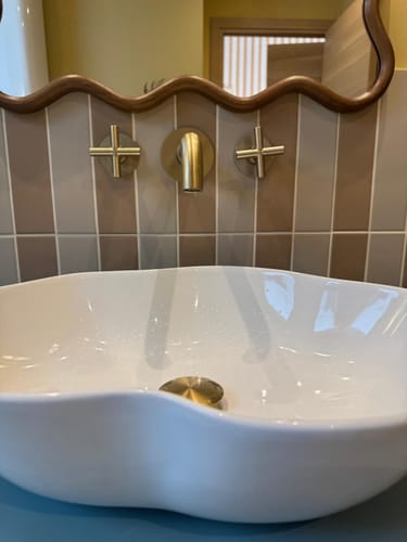 Customer photo review of Bonde de vidange or brossé