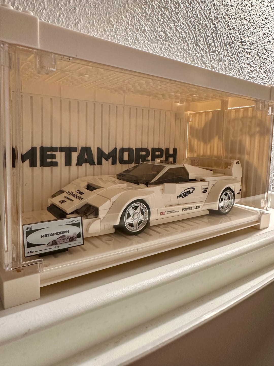 Customer photo review of PowerBuild Metamorph F40 – 1:32 Klemmbaustein-Supercar | Detailreiches Ferrari-Modell