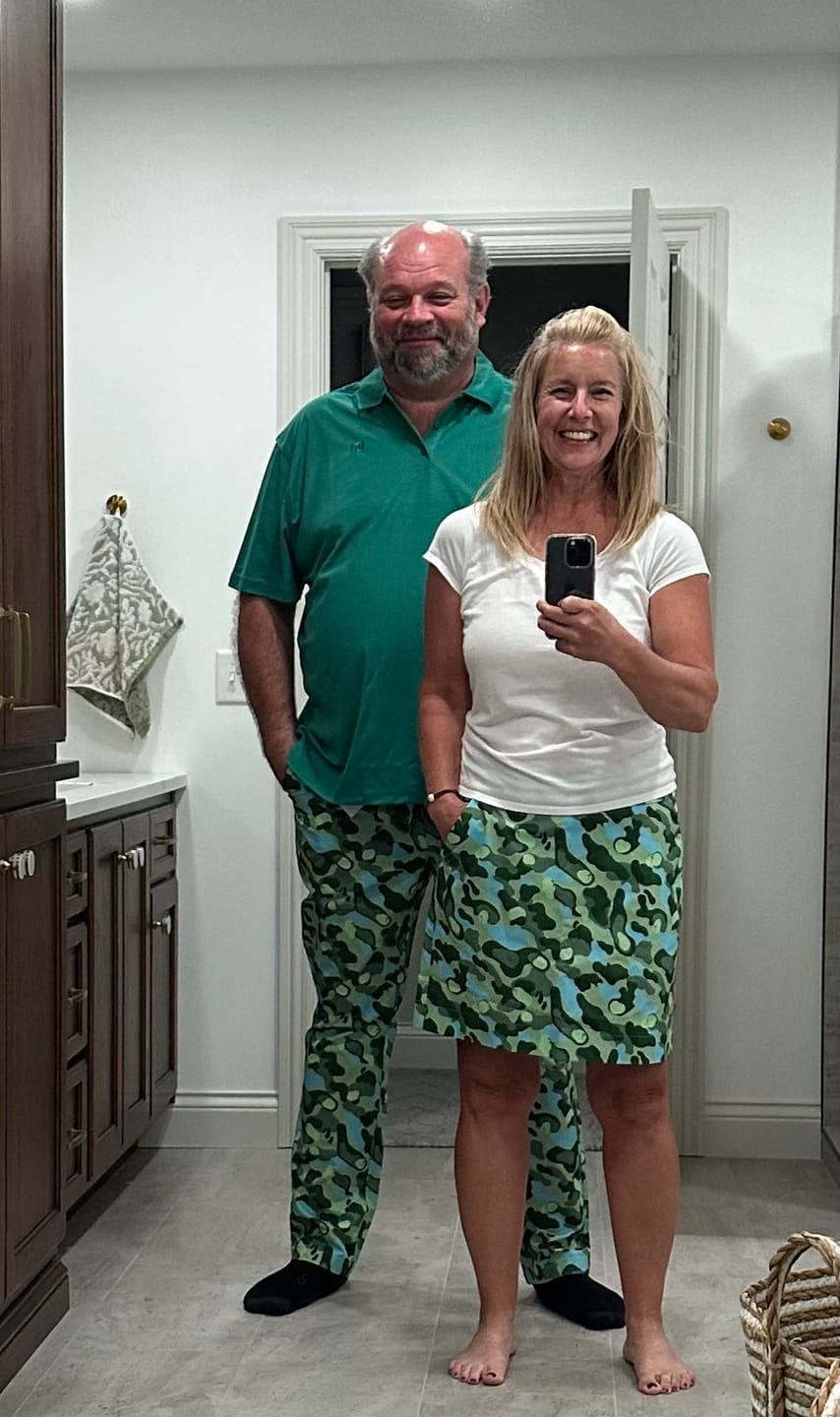 Customer photo review of Classic Skort - Course Camo