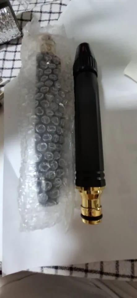 Customer photo review of Boquilla Para Manguera Ajustable | Limpieza y Riego