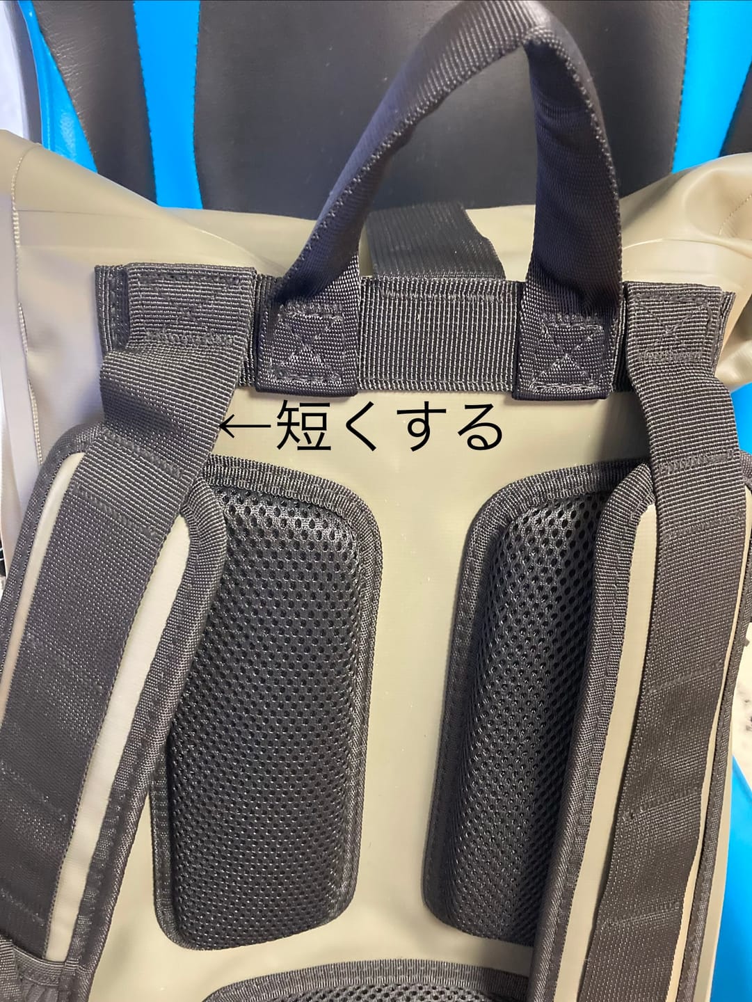 Customer photo review of RIDEIRON カジュアル防水バックパック | MB8007