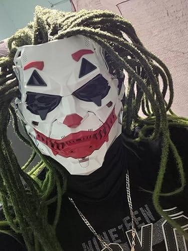 Customer photo review of HauntHQ™Joker Mask