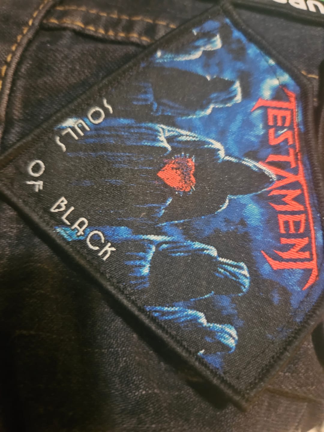 Customer photo review of Testament - Souls Of Black - Patch