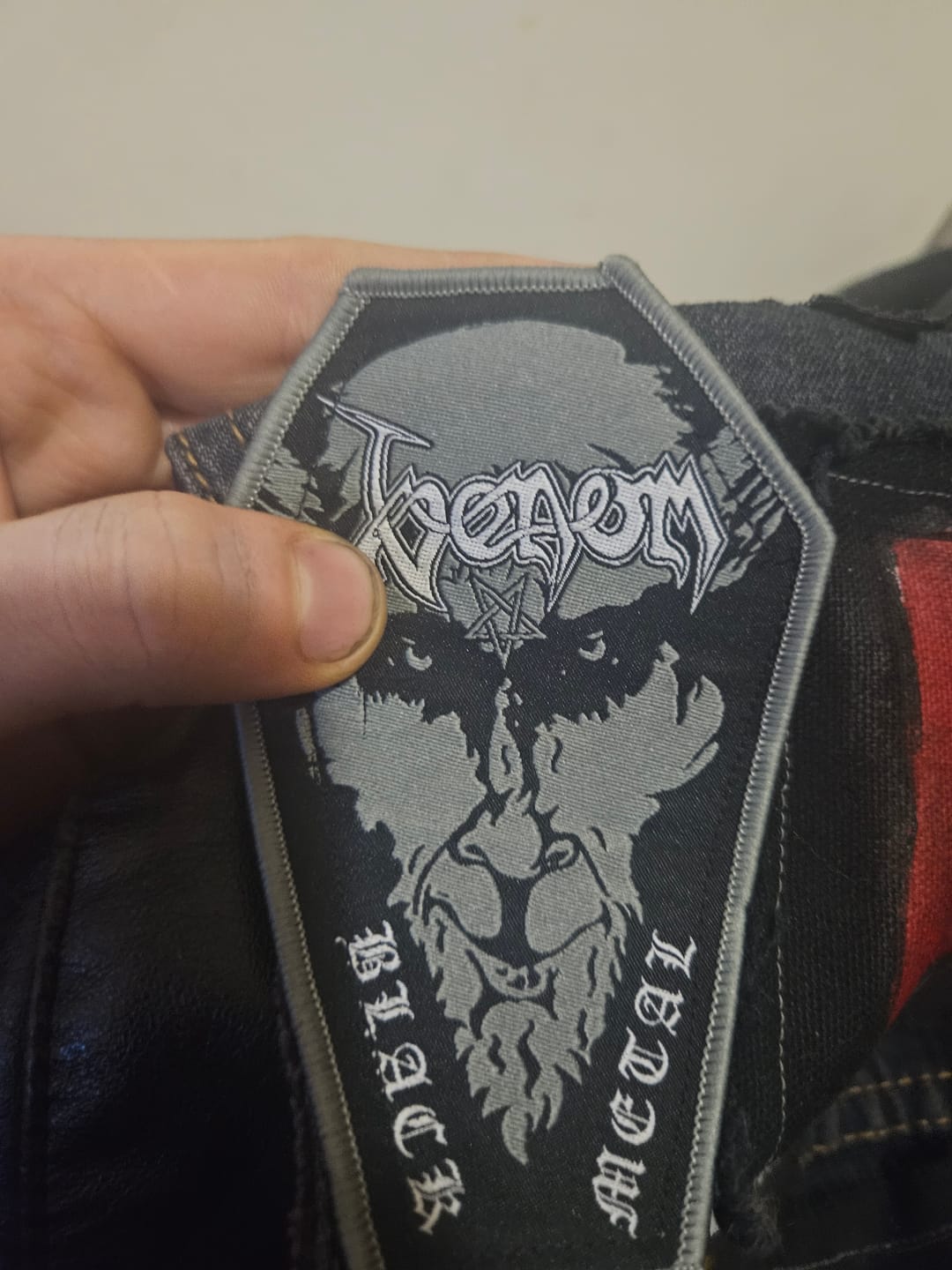 Customer photo review of Venom - Black Metal - Coffin Patch