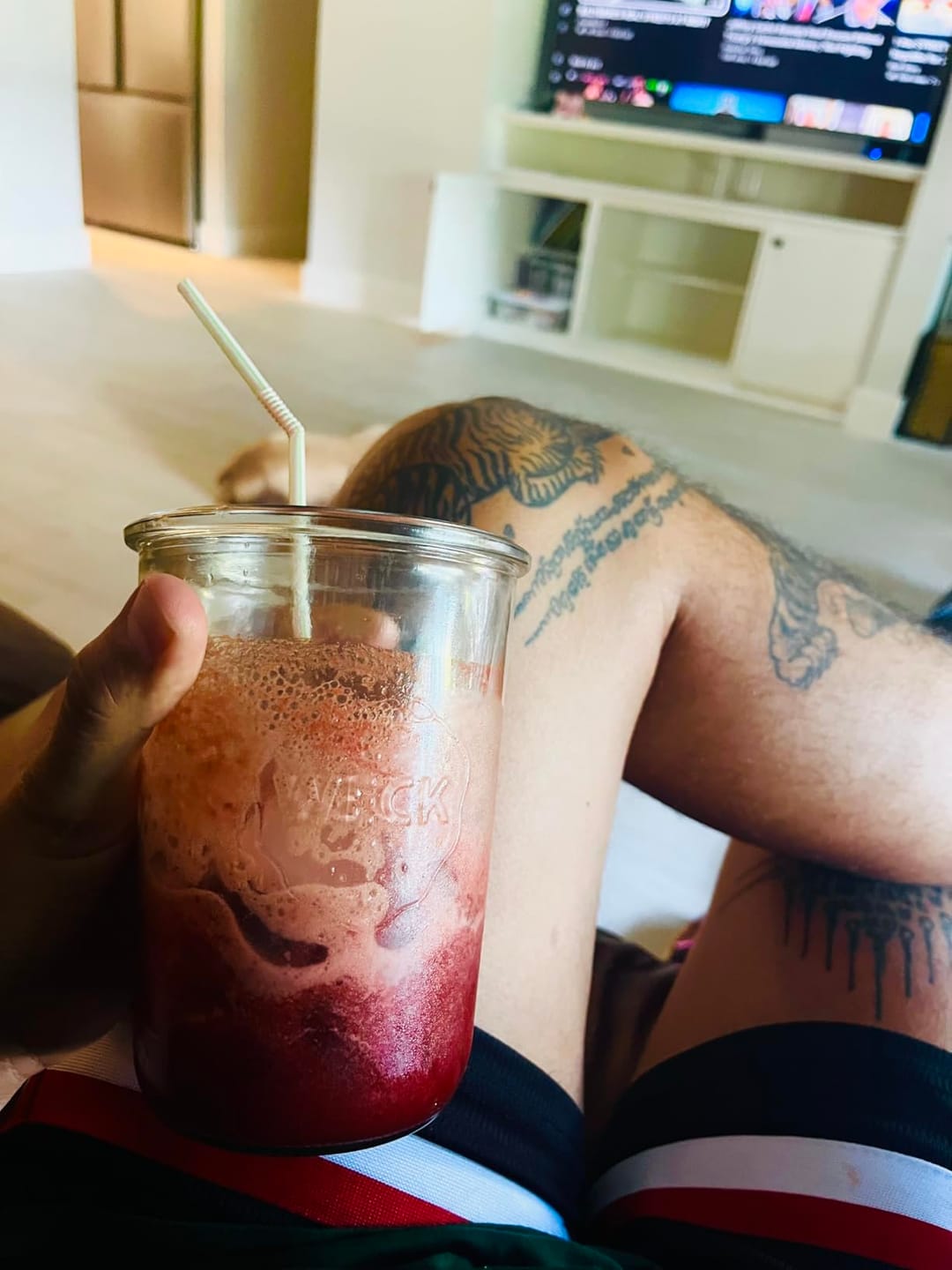 Customer photo review of Nutri Glow Beetroot Powder 250g