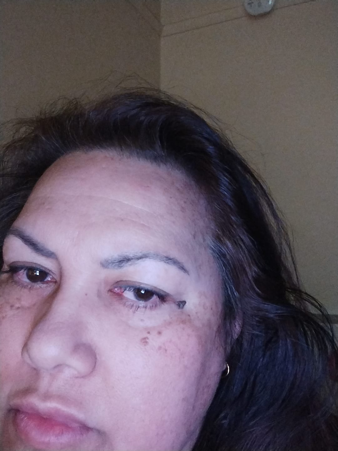Customer photo review of Instant Dye Shampoo
