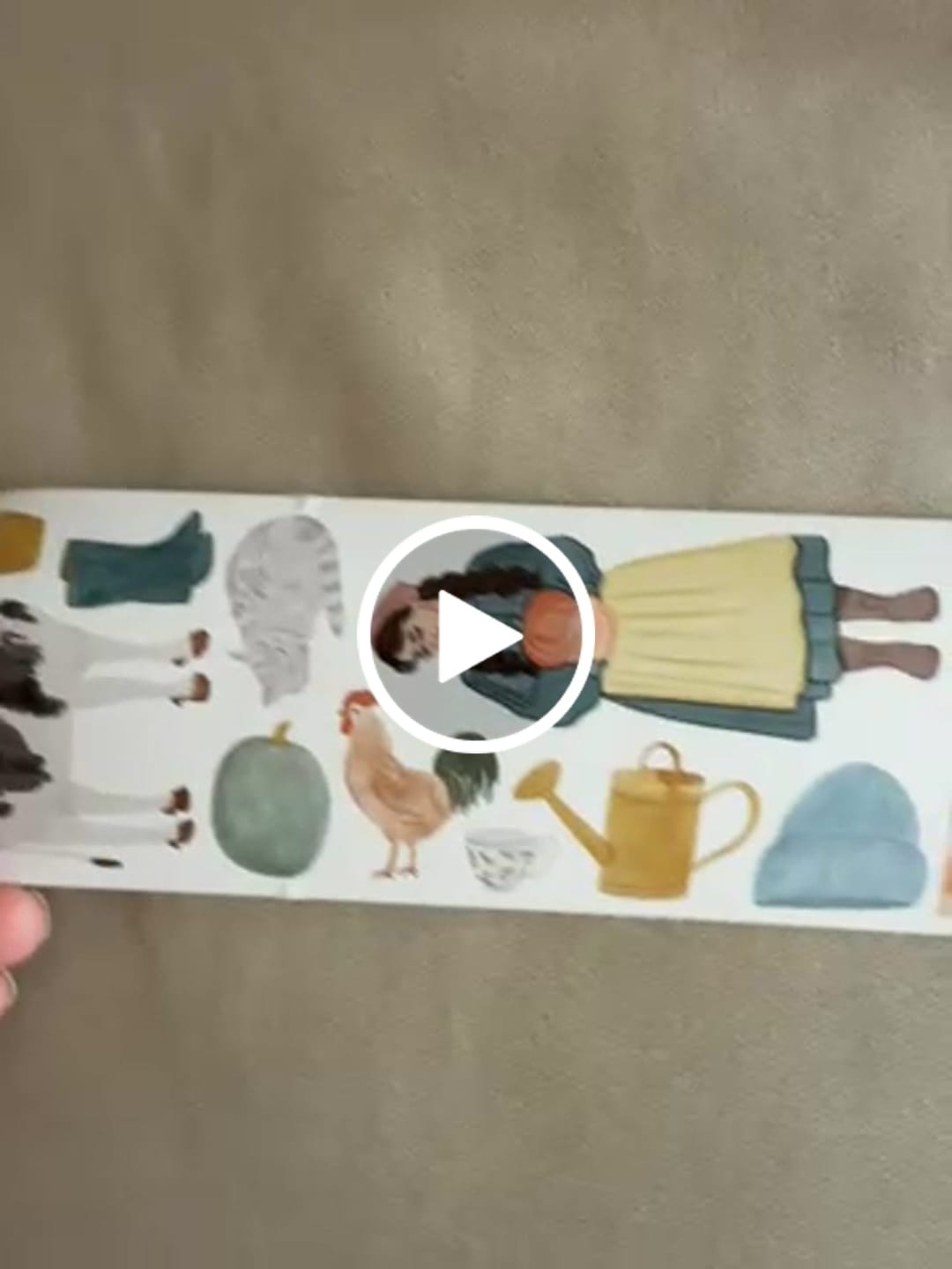 Customer video review of Cozy Cottage Pre-cut Washi Tape [3.O]