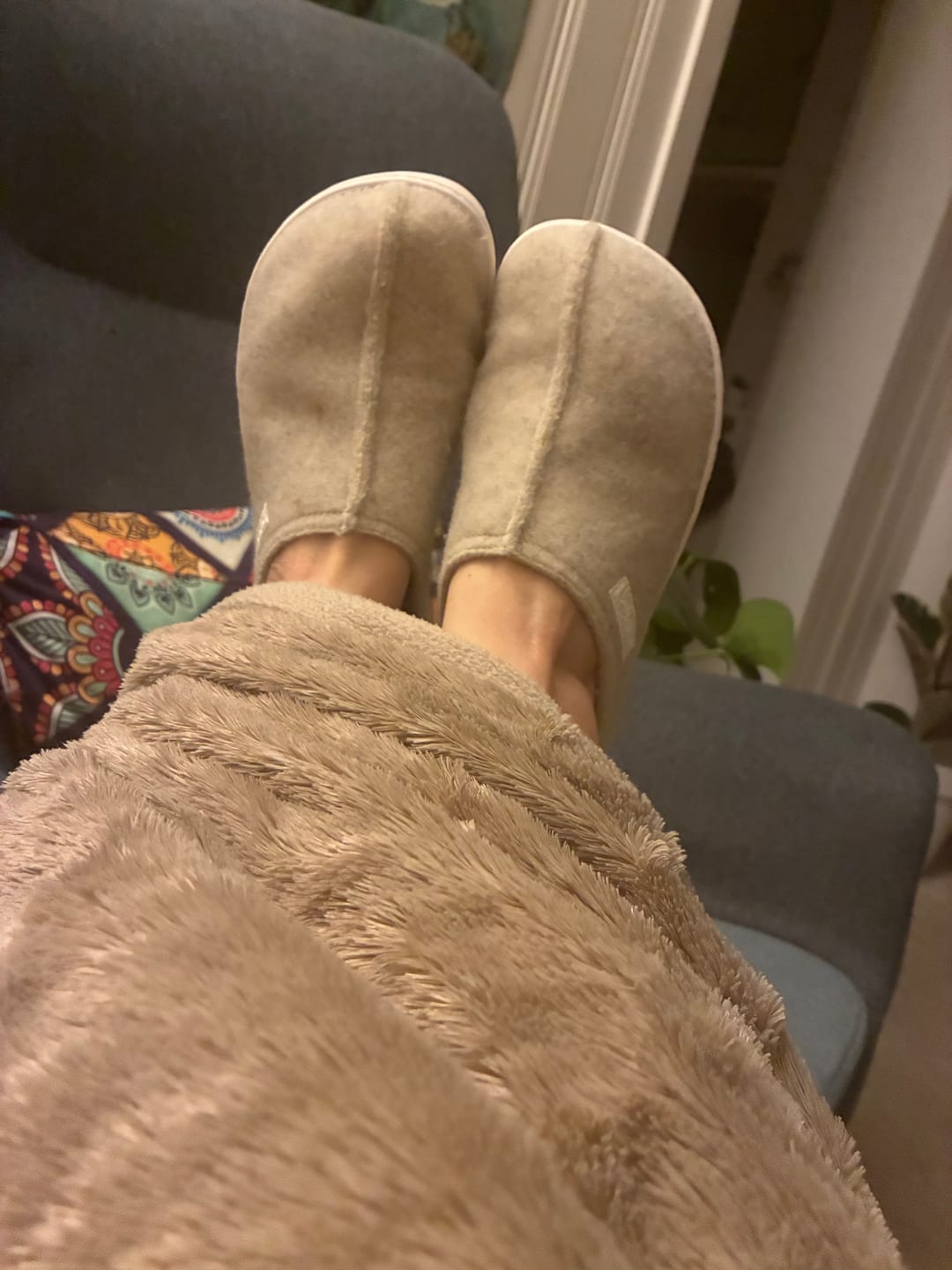 Customer photo review of Vaistoa Toive | Felt Barefoot Slippers