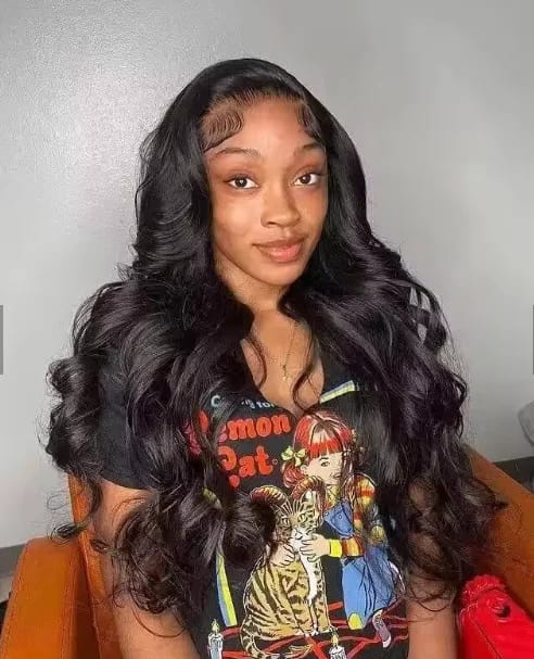 Customer photo review of Wave Goddess — Raw Peruvian 13x4/13x6 HD Lace Front Wig | Glueless, Wear & Go