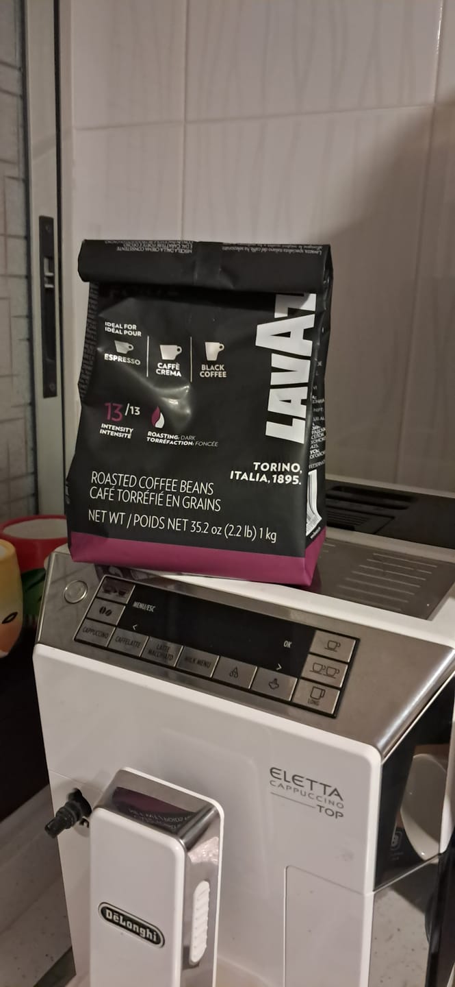 Customer photo review of Lavazza Gusto Forte 1 kg Grano Entero