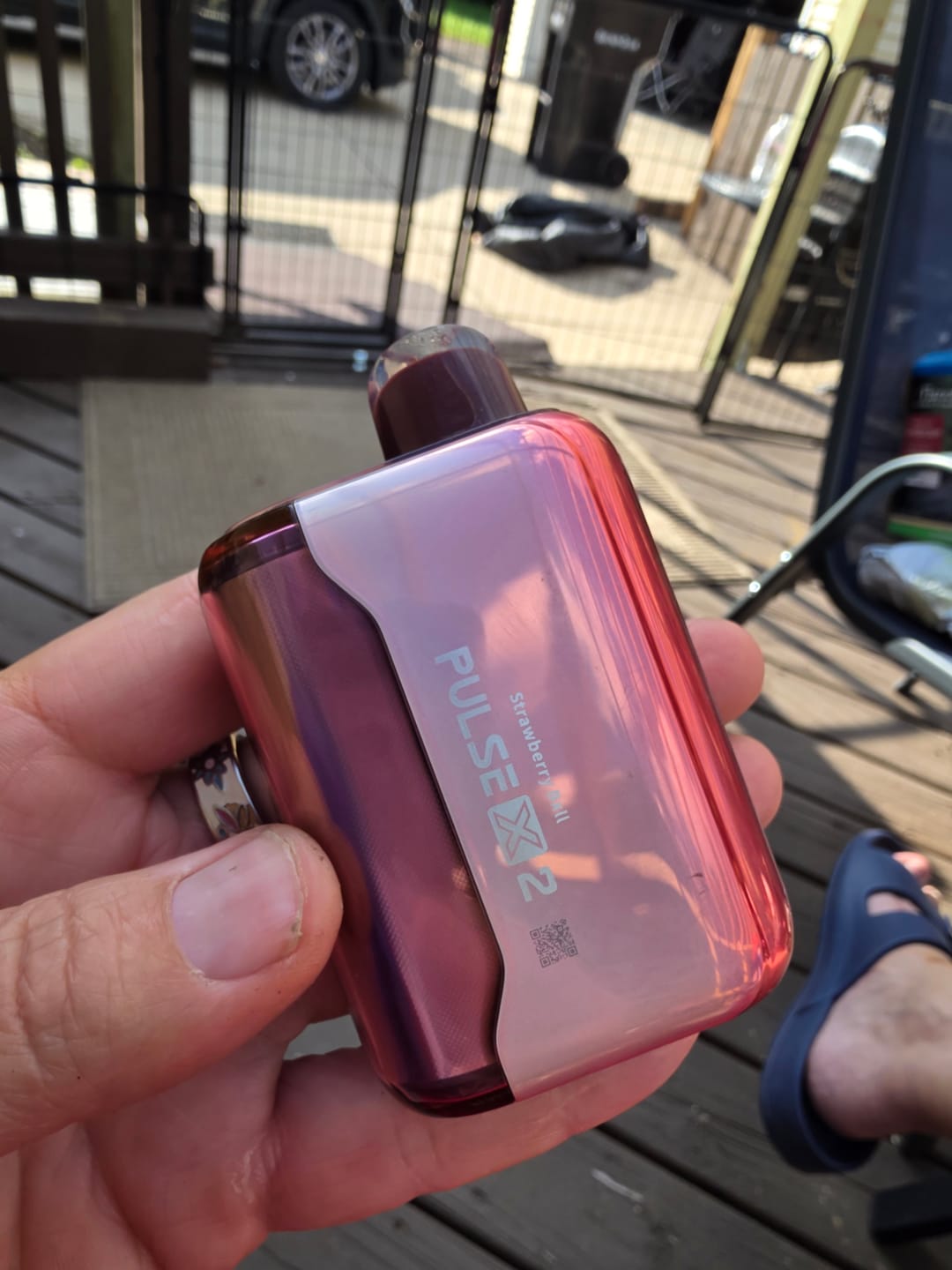 Customer photo review of Geek Bar Pulse X 2 50K