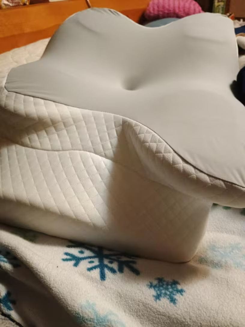 Customer photo review of Zavesleep - Contour Relief Pillow