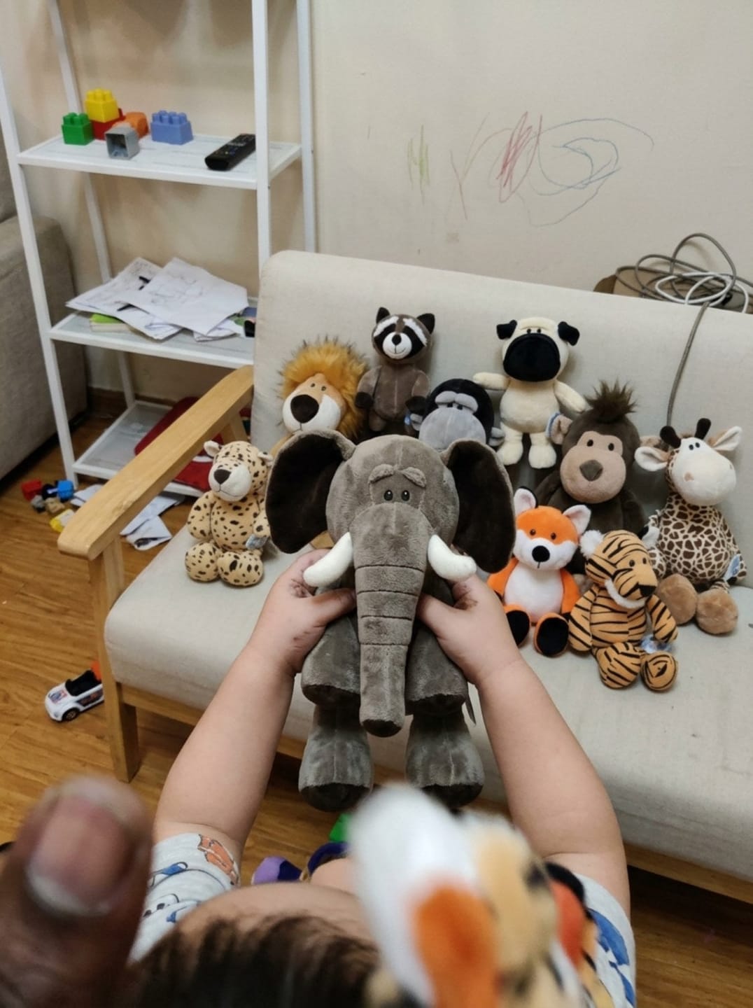 Customer photo review of Tier Kuscheltier Kollektion für Kinder | Weiches Plüschtier Stofftier ab 2 Jahre
