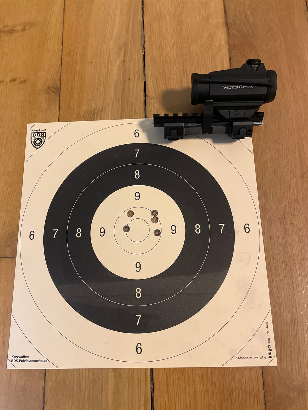 Customer photo review of Vector Optics SCRD-12II Maverick-II 1x22 GenII