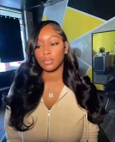 Customer photo review of Wave Goddess — Raw Peruvian 13x4/13x6 HD Lace Front Wig | Glueless, Wear & Go