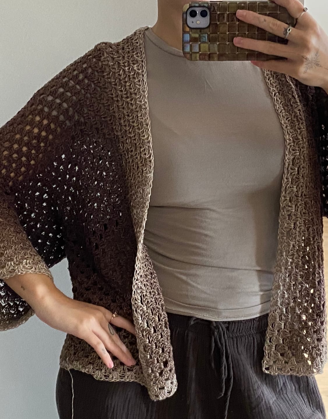 Customer photo review of YarnArt Rosegarden