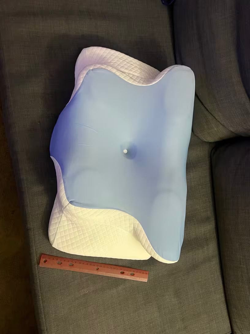 Customer photo review of Zavesleep - Contour Relief Pillow