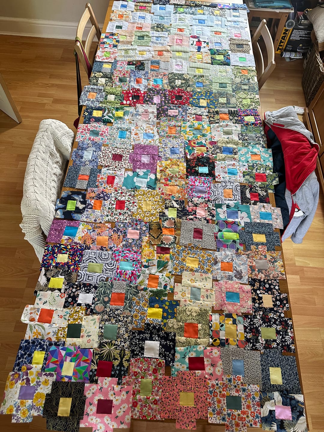 Customer photo review of 20 Piece Cotton Fat Quarter Bundle Box