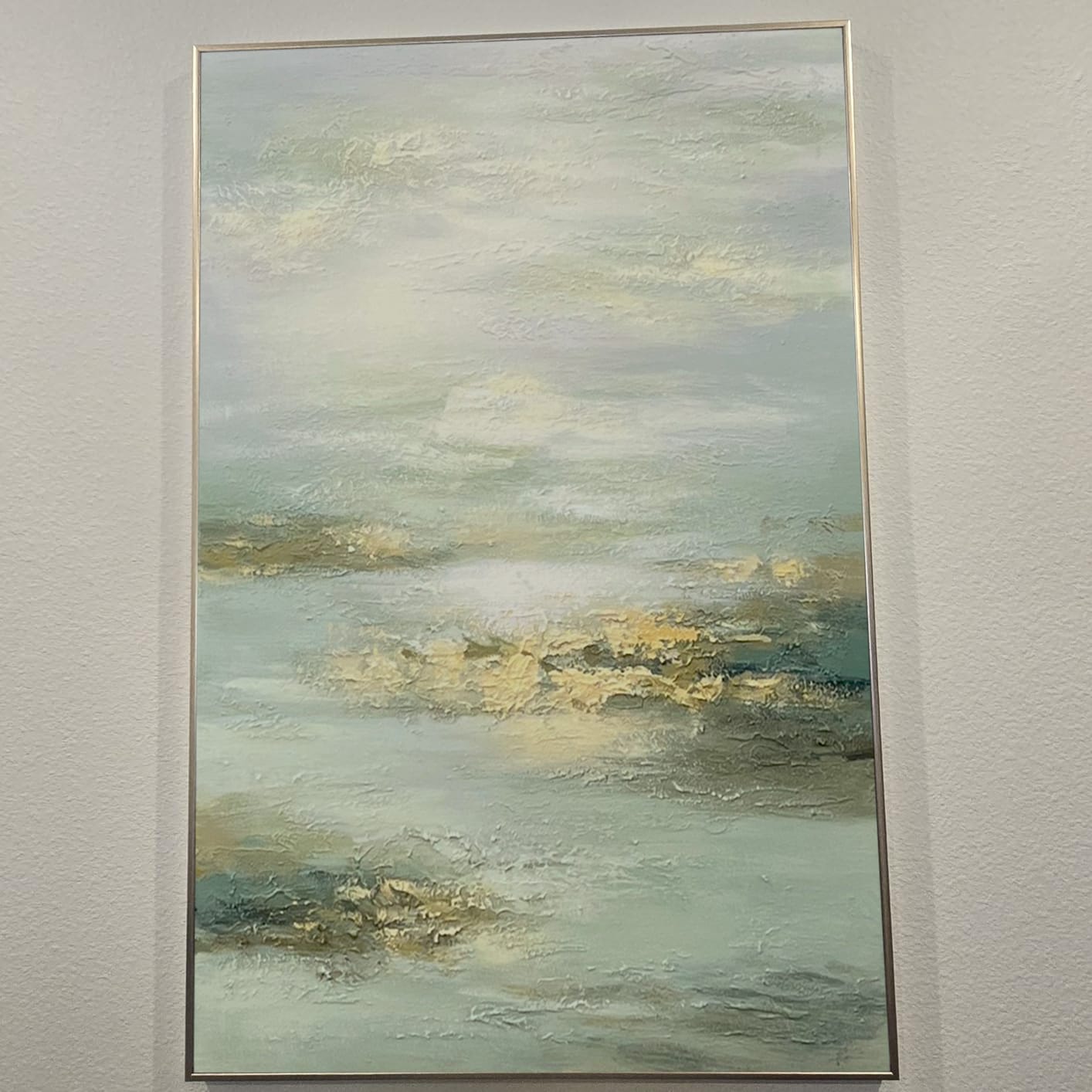 Customer photo review of Abstract Wall Art #VA102